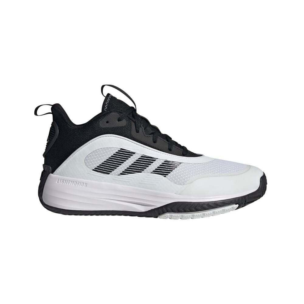 Adidas Mens Own The Game 3 Basketball White Black Size 10 Mid Top New Shoes